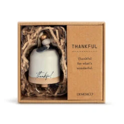 Demdaco Thankful Mini Inspired Bell, 2.5" 5 Demdaco Thankful Mini Inspired Bell, 2.5" -Featured Home Stores Thankful Mini Inspired Bell 1008010011 03
