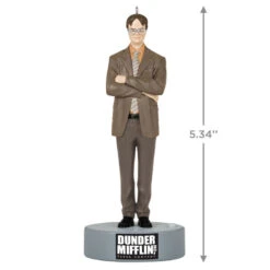 Hallmark The Office Dwight Schrute Ornament With Sound -Featured Home Stores The Office Dwight Schrute Keepsake Ornament 2199QXI7257 03