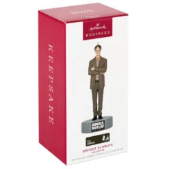 Hallmark The Office Dwight Schrute Ornament With Sound -Featured Home Stores The Office Dwight Schrute Keepsake Ornament 2199QXI7257 04