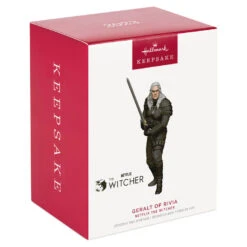 Hallmark Netflix The Witcher Geralt Of Rivia Ornament -Featured Home Stores The Witcher Geralt of Rivia Keepsake Ornament 2199QXI7419 04