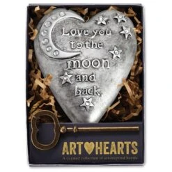 To The Moon Art Heart Sculpture, 4" -Featured Home Stores To the Moon Art Heart Sculpture 4 root 1003480047 1003480047 1470 4.jpg Source Image