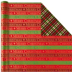 Hallmark Traditional Christmas 4-Pack Reversible Wrapping Paper Rolls, 150 Sq. Ft. -Featured Home Stores Traditional Christmas 4Pack Reversible Wrapping Paper Rolls 150 sq ft root 5JXW1738 JXW1738 1470 3.jpg Source Image