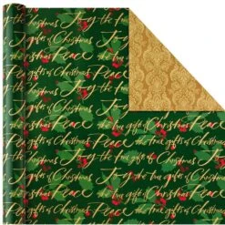 Hallmark Traditional Christmas 4-Pack Reversible Wrapping Paper Rolls, 150 Sq. Ft. -Featured Home Stores Traditional Christmas 4Pack Reversible Wrapping Paper Rolls 150 sq ft root 5JXW1738 JXW1738 1470 5.jpg Source Image