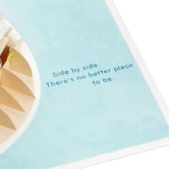 Hallmark Tropical Beach Scene 3D Pop-Up Anniversary Card -Featured Home Stores Tropical Beach Scene 3D PopUp Anniversary Card 1299LAD2773 03