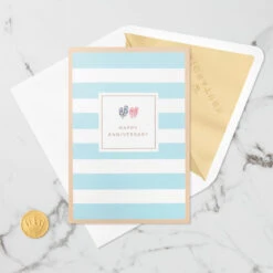 Hallmark Tropical Beach Scene 3D Pop-Up Anniversary Card -Featured Home Stores Tropical Beach Scene 3D PopUp Anniversary Card 1299LAD2773 04