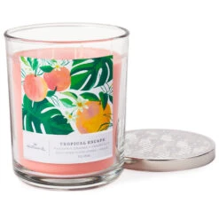 Hallmark Tropical Escape 3-Wick Jar Candle, 16 Oz. -Featured Home Stores Tropical Escape 3Wick Jar Candle 1BGC1051 03