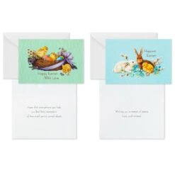 Hallmark Vintage Bunnies And Chicks Boxed Easter Cards, Pack Of 24 -Featured Home Stores Vintage Easter Bunnies Chicks Boxed Easter Cards 5STZ1131 03