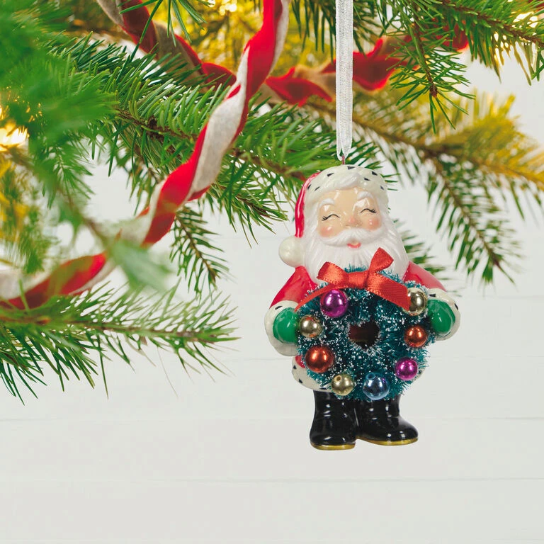 Hallmark Jolly Santa Porcelain Special Edition Ornament 2 Hallmark Jolly Santa Porcelain Special Edition Ornament - Image 2