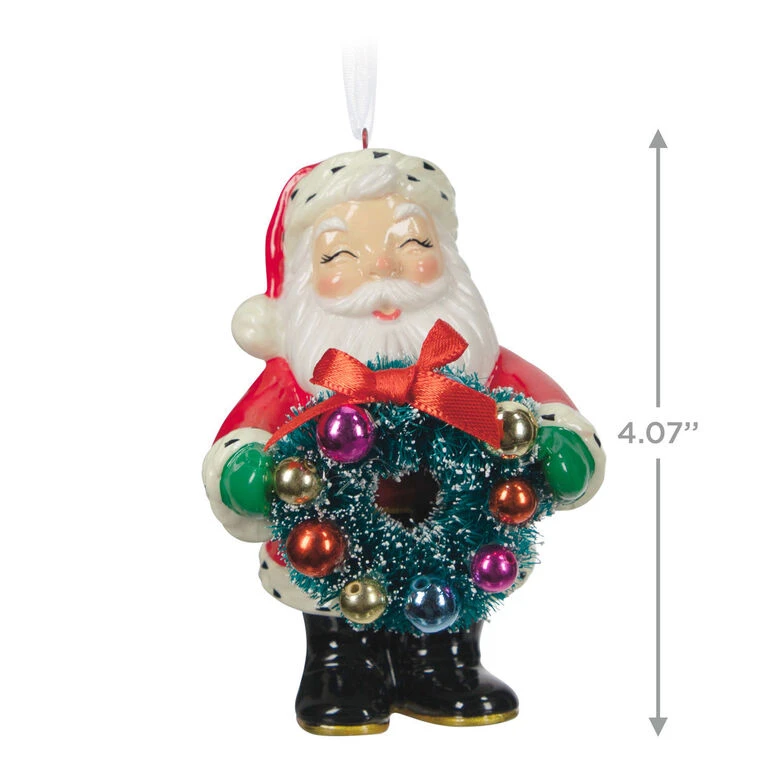 Hallmark Jolly Santa Porcelain Special Edition Ornament 3 Hallmark Jolly Santa Porcelain Special Edition Ornament - Image 3