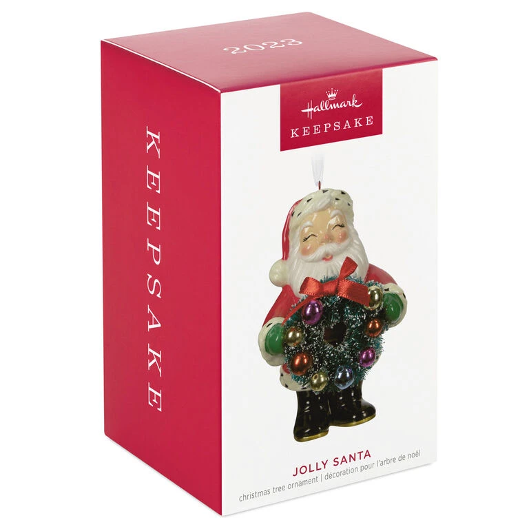 Hallmark Jolly Santa Porcelain Special Edition Ornament 4 Hallmark Jolly Santa Porcelain Special Edition Ornament - Image 4