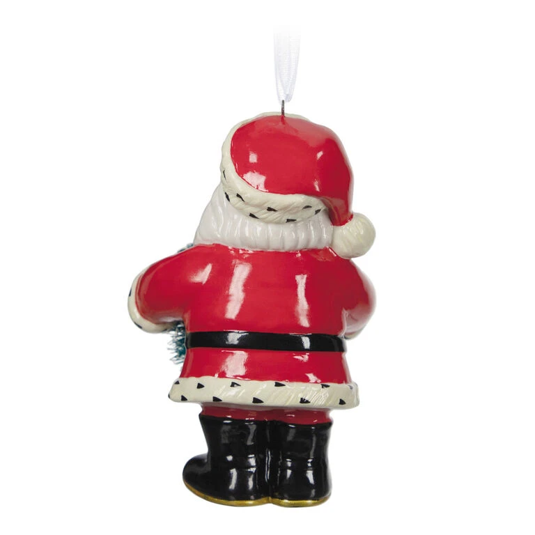 Hallmark Jolly Santa Porcelain Special Edition Ornament 6 Hallmark Jolly Santa Porcelain Special Edition Ornament - Image 6