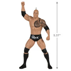 Hallmark WWE The Rock Ornament -Featured Home Stores WWE Dwayne The Rock Johnson Keepsake Ornament 1999QXI7199 03
