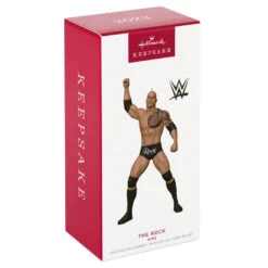 Hallmark WWE The Rock Ornament -Featured Home Stores WWE Dwayne The Rock Johnson Keepsake Ornament 1999QXI7199 04