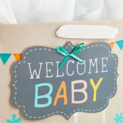 Hallmark 13" Welcome Baby 3-Pack Assorted Gift Bags With Tissue -Featured Home Stores Welcome Baby 3Pack Assorted Large Gift Bags Tissue 5EGB6421 08