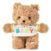 Hallmark Welcome Baby Recordable Teddy Bear Stuffed Animal, 8.75"