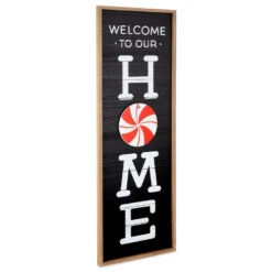 Hallmark Welcome Home Front Porch Sign With Seasonal Decorations, 16.5x47.25 -Featured Home Stores Welcome Home Front Porch Decor With Seasonal Decorations 1SNN1083 03