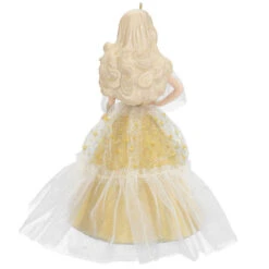 Hallmark 2023 Holiday Barbie™ Ornament 11 Hallmark 2023 Holiday Barbie™ Ornament -Featured Home Stores White Holiday Barbie Doll Keepsake Ornament 2199QXR8209 06