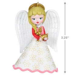 Hallmark Heirloom Angels Ornament 8 Hallmark Heirloom Angels Ornament -Featured Home Stores White Pink Angel Keepsake Ornament 1699QXR8197 03