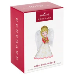 Hallmark Heirloom Angels Ornament 9 Hallmark Heirloom Angels Ornament -Featured Home Stores White Pink Angel Keepsake Ornament 1699QXR8197 04