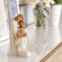 Willow Tree Our Healing Touch Figurine, 6.5" -Featured Home Stores Willow Tree Three Girls Figurine 28041 04