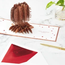 Hallmark Willow Tree You And Me Always 3D Pop-Up Love Card -Featured Home Stores Willow Tree You Me Always Wood 3D PopUp Love Card 1499LAD2736 06