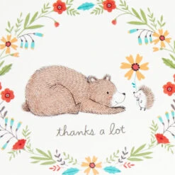 Hallmark Woodland Animals Assorted Blank Thank-You Notes, Box Of 48 -Featured Home Stores Woodland Animals Blank ThankYou Notes Assortment Pack 5STZ1026 03