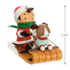 Hallmark Young Santa Ornament 8 Hallmark Young Santa Ornament -Featured Home Stores Young Santa With Dog Keepsake Ornament 2199QXR8117 03