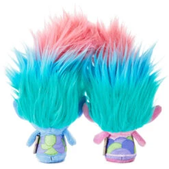 Hallmark Itty Bittys® DreamWorks Animation Trolls World Tour Satin And Chenille Plush, Set Of 2 -Featured Home Stores itty bittys Trolls World Tour Satin Chenille Stuffed Animals Set 1KDD1982 03