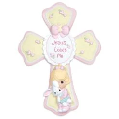 Precious Moments® Jesus Loves Me Cross For Girl