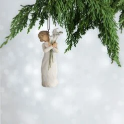 Willow Tree® Beautiful Wishes Ornament -Featured Home Stores willow tree beautiful wishes ornament root 27470 1470 3